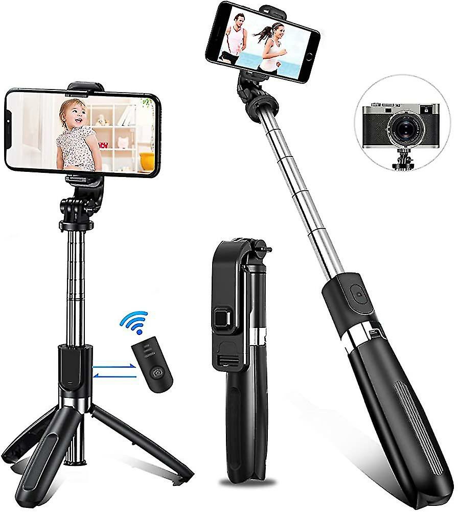 Camera Phone Accessories |  Bluetooth Wireless Selfie Stick Mini Tripod Extendable Monopod With Remote Control For Ios Android Phone Camera Phone Accessories Camera Phone Accessories