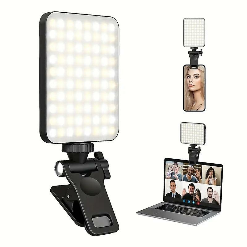 Camera Phone Accessories |  Led Fill Light Portable Mini Selfie Light For Laptop Video Conference Phone Vlog Live Broadcast Fill Lamp Photography Camera Phone Accessories Camera Phone Accessories