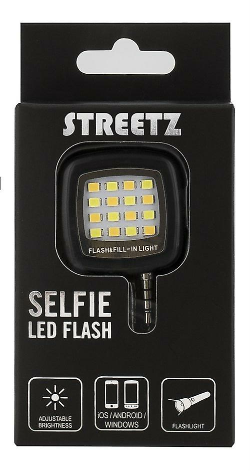 Phone Charms & Straps |  Streetz Selfie Led Flash For Smartphones, 3, 5Mm, Black Phone Charms & Straps Phone Charms & Straps