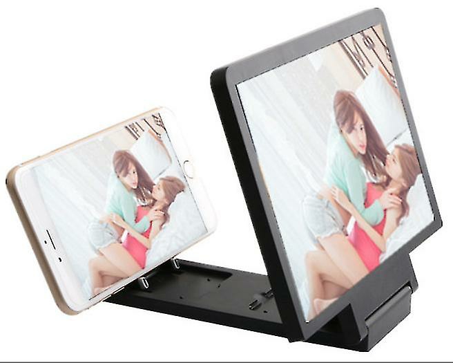 Phone Stands |  3D Hd Mobile Phone Screen Magnifier, Anti-Radiation Video Amplifier, Smartphone Stand Phone Stands Black