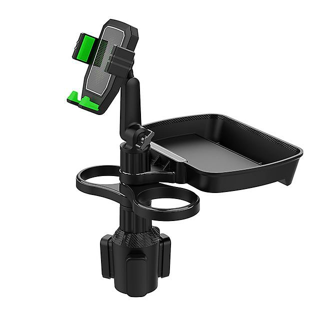 Phone Stands |  4 In 1 Mobile Phone Holder Mount 360 Rotating Multifunctional Car Food Table Adjustable Drink Holder Swivel Arm Auto Accessories Phone Stands Green