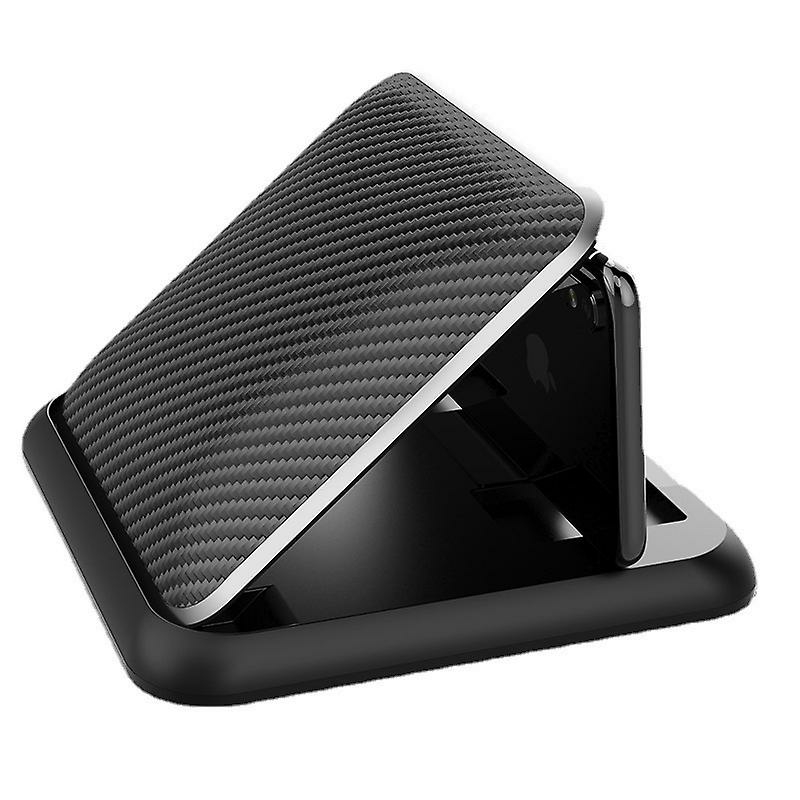 Phone Stands |  Carbon Fiber Car Phone Holder Center Console Paste Navigation Frame Phone Stands Phone Stands