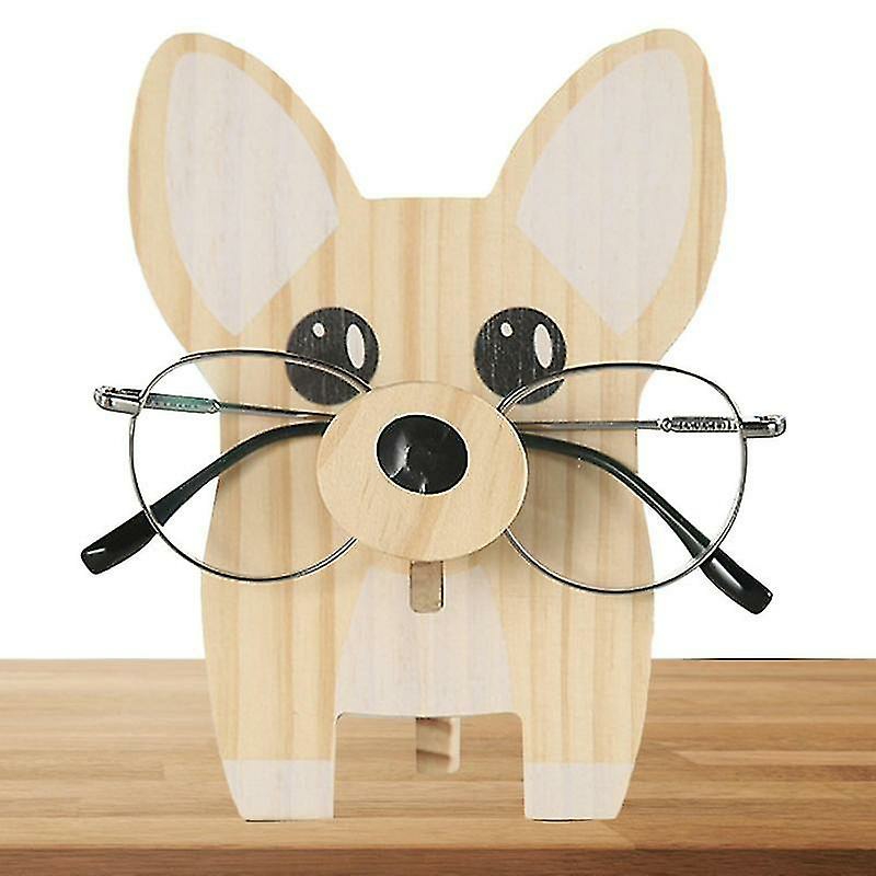 Phone Stands |  Cute Animal Glasses Stand Wood Dog Eyeglasses Display Fun Puppy Dog Glasses Holder Stand Animal Eyeglass Retainers For Kids Phone Stands Phone Stands