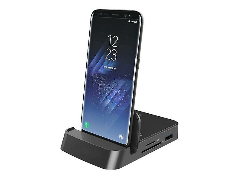 Phone Stands |  Da-70882 – Docking Station – Usb-C – Hdmi Phone Stands Black