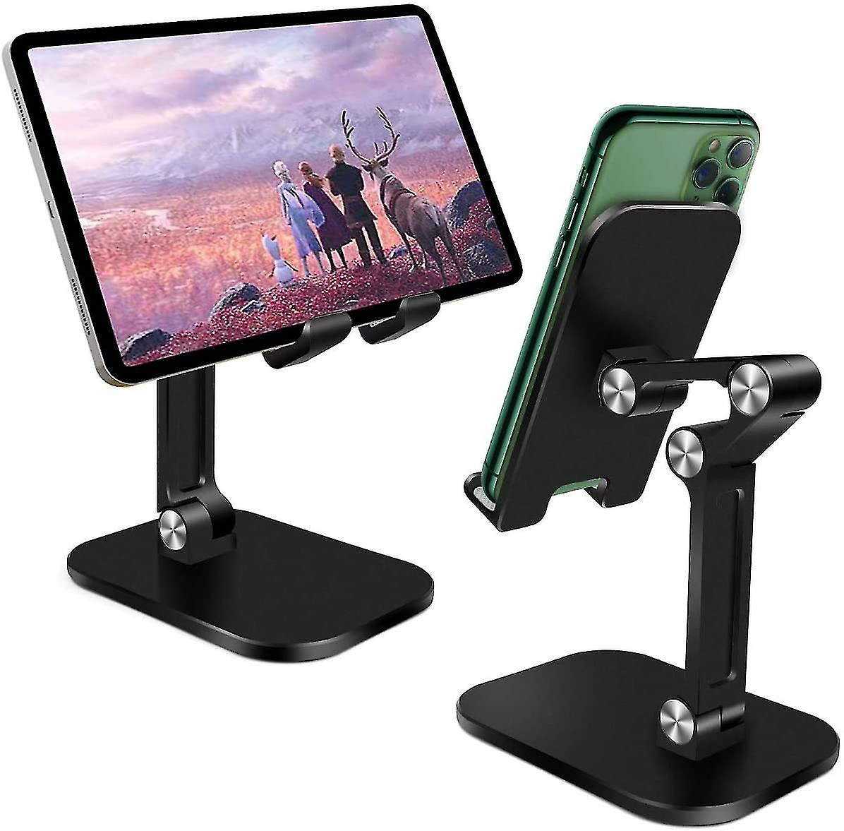 Phone Stands |  Foldable Desk Mobile Phone Holder For Iphone Ipad Tablet Flexible Phone Stands Phone Stands