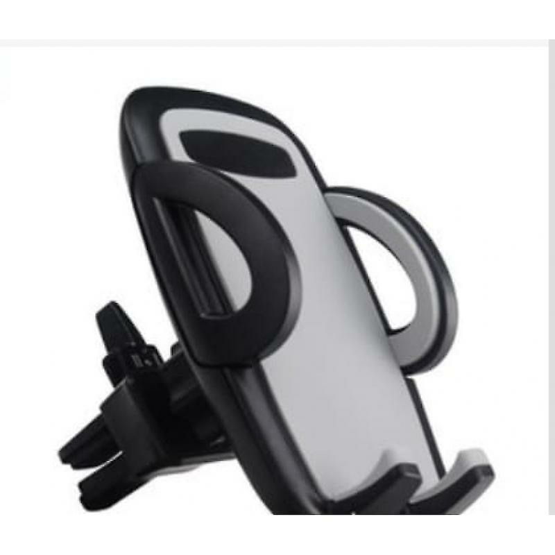 Phone Stands |  Large Smartphone Car Holder With Bottom Mount, Black Phone Stands Black