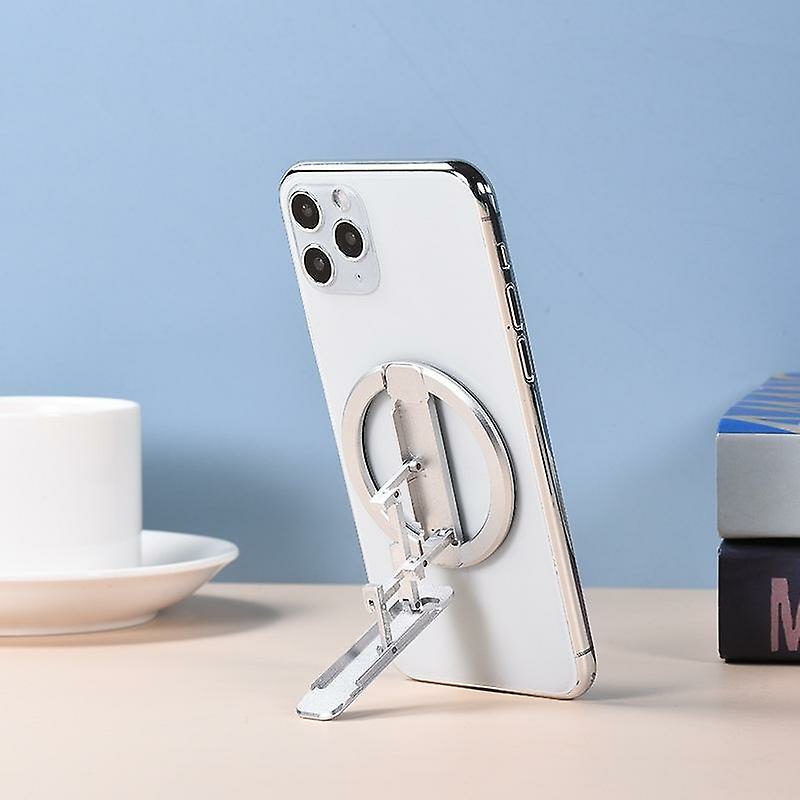 Phone Stands |  Magsafe Aluminum Alloy Magnetic Phone Holder(Silver) Phone Stands Phone Stands