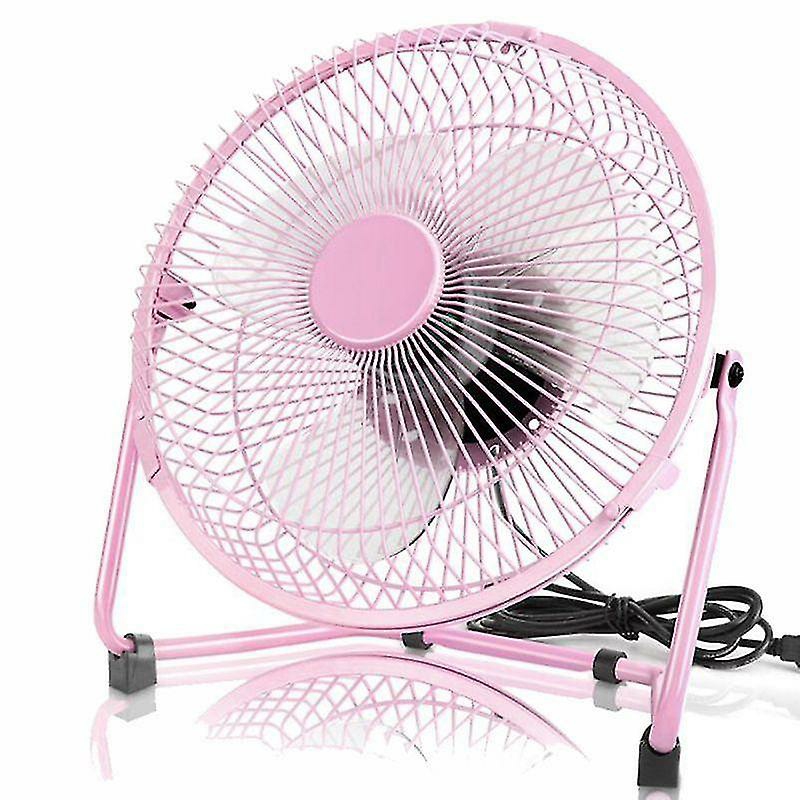 Phone Stands |  Metal 8 Inch Portable Usb Fan With 2 Speeds Personal Cooling Fan For Home Office|Fans(Pink) Phone Stands Phone Stands