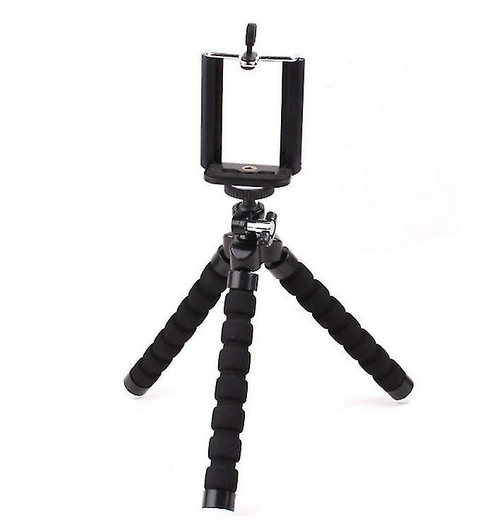 Phone Stands |  Mini Tripod Stand Versitile Desk Phone Holder Phone Stands Black