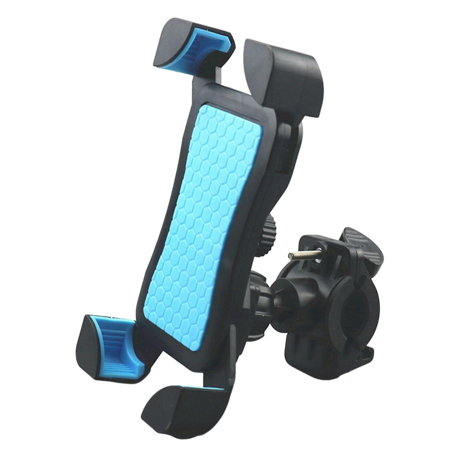 Phone Stands |  Motorcycle Handlebar Phone Mount Holder Adjustable For Motorbike Parts Phone Stands Blue