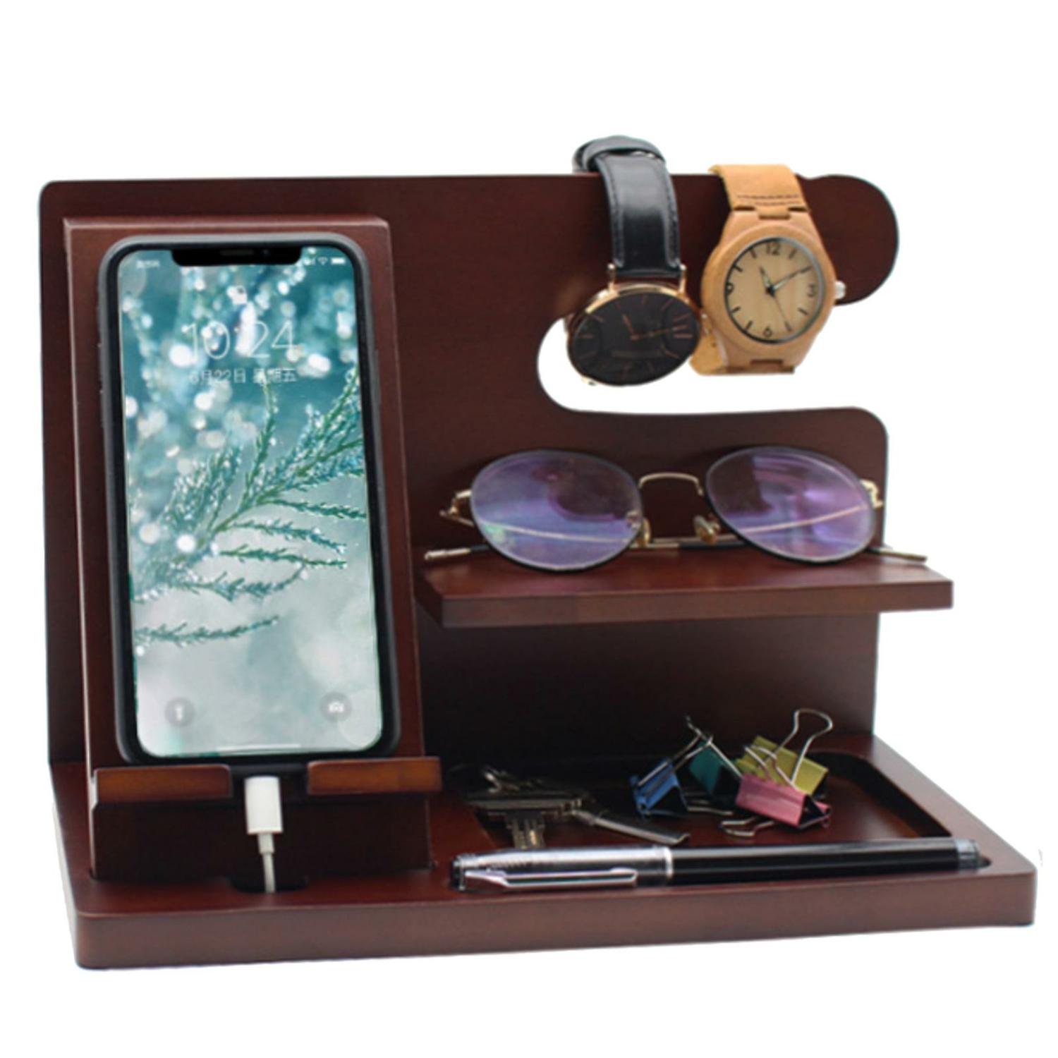 Phone Stands |  Multifunctional Creative Wooden Mobile Phone Stand Phone Stands Phone Stands