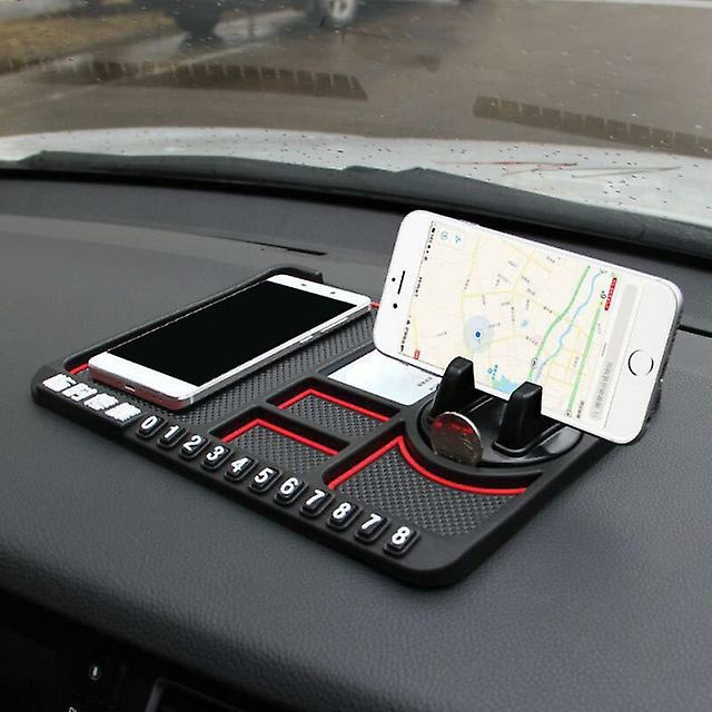 Phone Stands |  Parking Lot Number Card Phone Pad Anti-Slip Pad Car Phone Holder Phone Stands Phone Stands