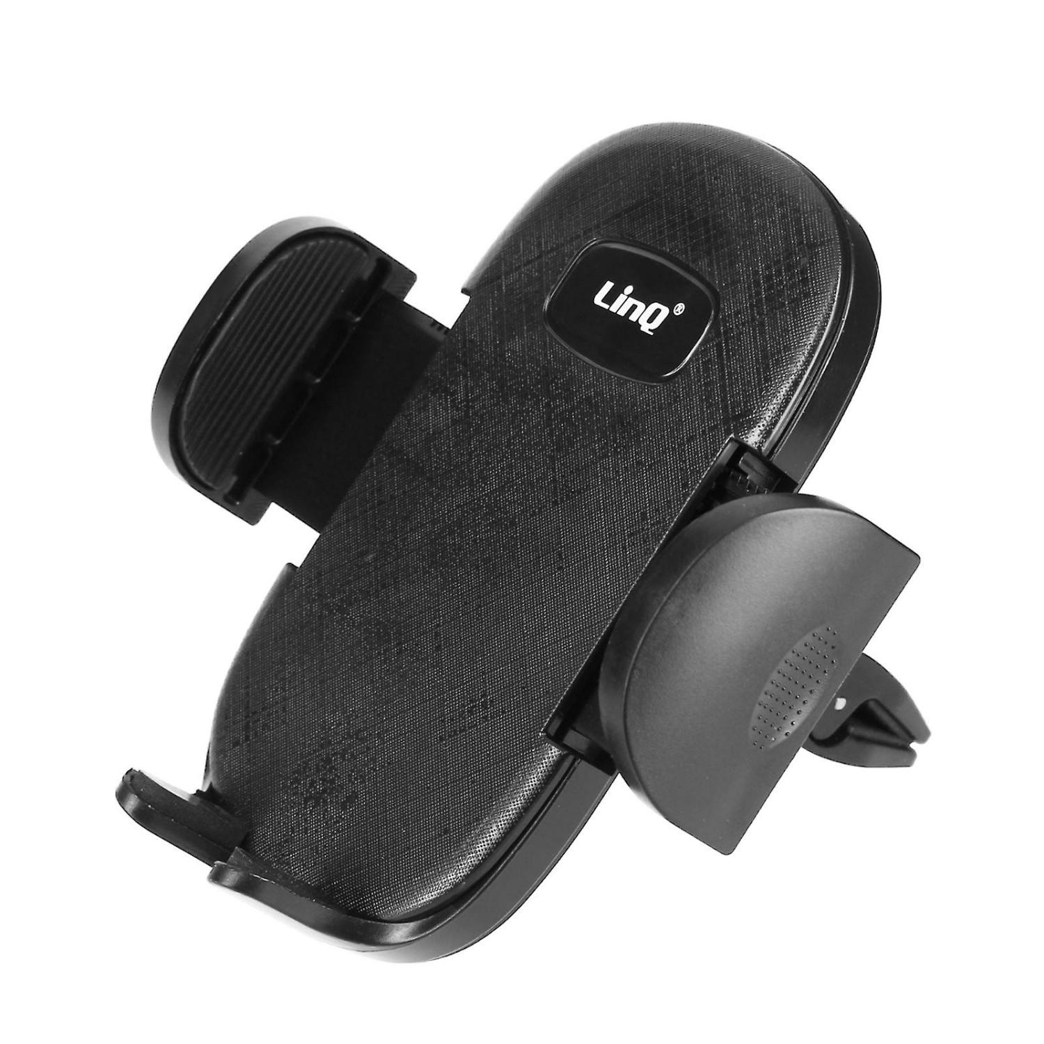 Phone Stands |  Rotating 360 Vent Mount Smartphone Holder, Black Phone Stands Black