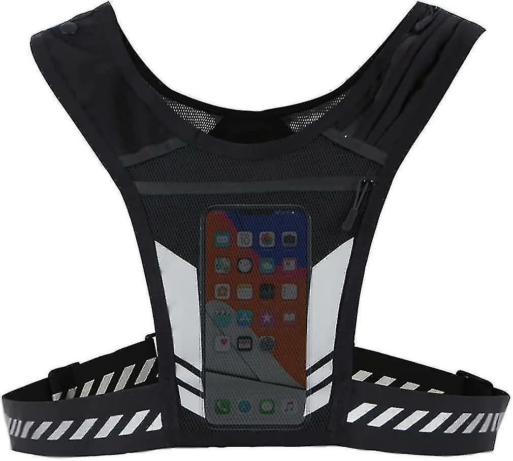 Phone Stands |  Running Vest Phone Holder, Breathable Reflective Running Vest, Sport Jogging Vest For Running, Gym, Biking Phone Stands Phone Stands