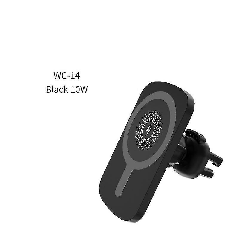 Phone Stands |  Shxx Magnetic Car Wireless Charger, Ventilated Dashboard Car Charging Dock-(Wc-14-Black 10W)(One Set) B919-66 Phone Stands Phone Stands