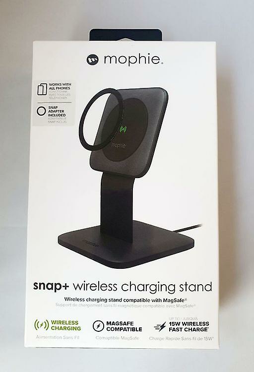 Phone Stands |  Snap+ Wireless Charging Stand 15W – Black Phone Stands Phone Stands