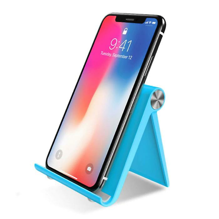 Phone Stands |  Universal Phone Holder Desk Stand – Video Calling Smartphone Holder Desk Stand Blue Phone Stands Phone Stands