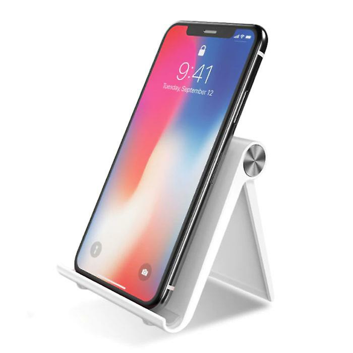 Phone Stands |  Universal Phone Holder Desk Stand – Video Calling Smartphone Holder Desk Stand White Phone Stands Phone Stands