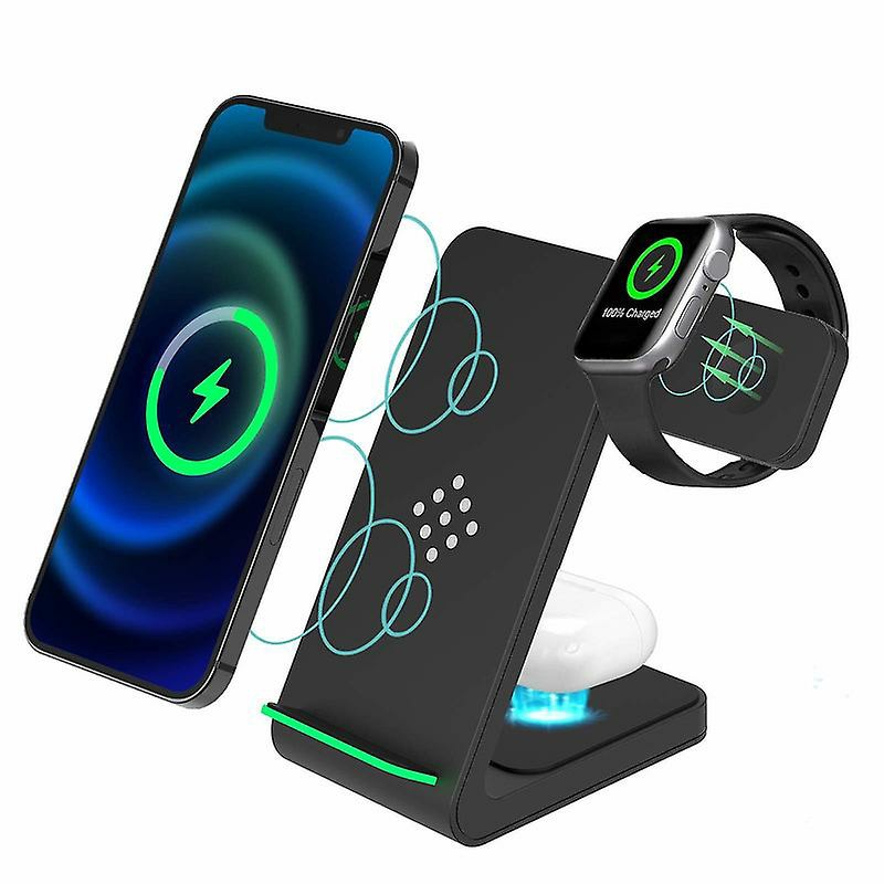 Phone Stands |  Wc8671126 3 In 1 Wireless Charger Phone Stands Phone Stands