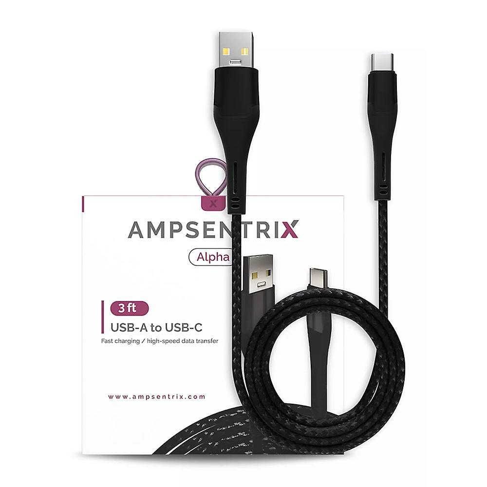 Replacement Phone Parts |  3 Foot Ampsentrix – Usb Type A To Usb Type C Alpha Cable | Iparts4U Replacement Phone Parts Replacement Phone Parts