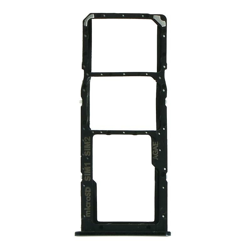 Replacement Phone Parts |  Black Dual Sim Tray For Samsung Galaxy A71 Replacement Phone Parts Replacement Phone Parts