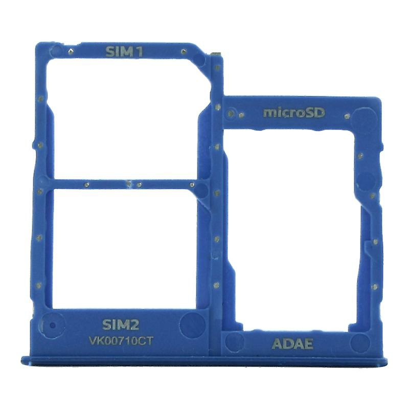 Replacement Phone Parts |  Blue Dual Sim Tray For Samsung Galaxy A41 Replacement Phone Parts Replacement Phone Parts