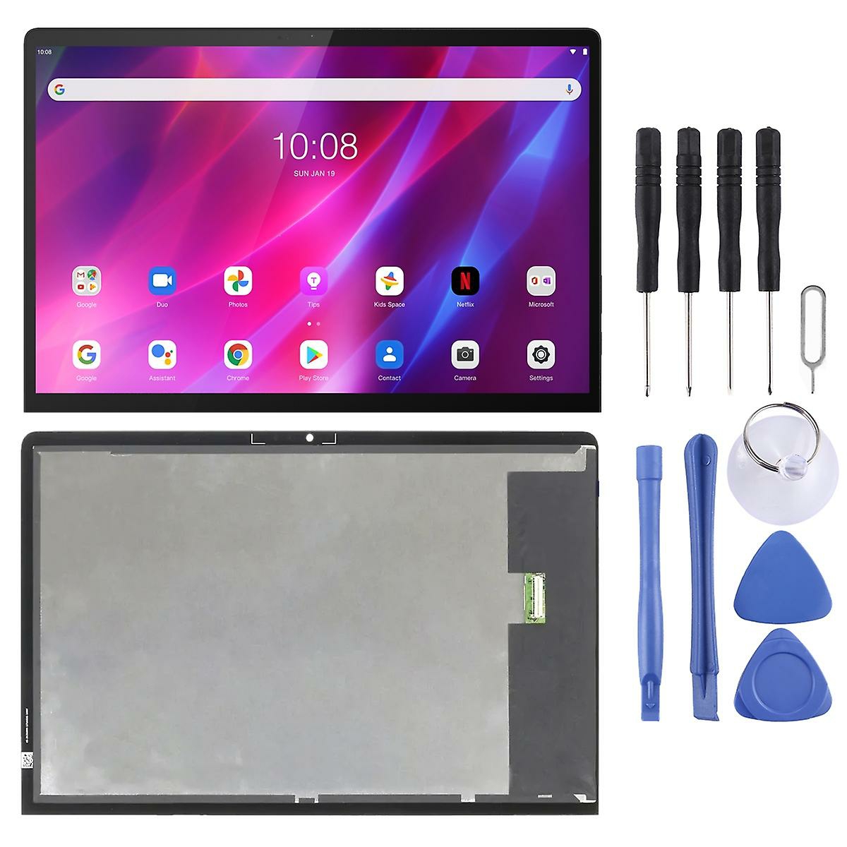 Replacement Phone Parts |  For Lenovo Tab P11 Pro Yt-J706F Lcd Screen And Digitizer Black Glass Display Spare Part Replacement Phone Parts Black