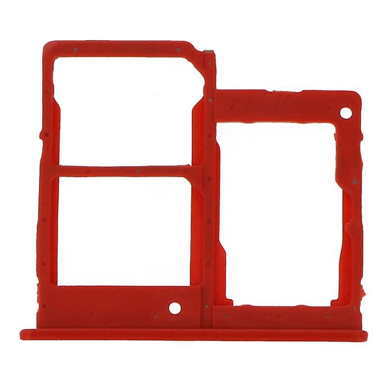 Replacement Phone Parts |  For Samsung Galaxy A40 – Dual Sim Card Tray – Red Replacement Phone Parts Replacement Phone Parts