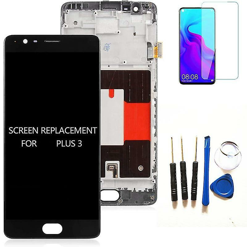 Replacement Phone Parts |  Lcd Display Contact Screen Digitizer Assembly For Oneplus 3 3T A3000 1+3 1+3T With Repair Tools With Frame Replacement Phone Parts Replacement Phone Parts