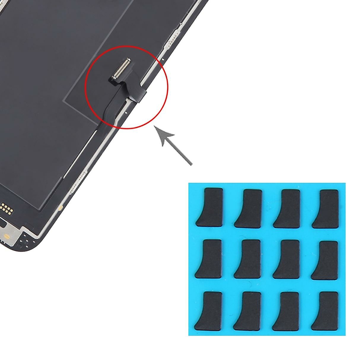 Replacement Phone Parts |  Lcd Flex Cable Adhesive Sticker Iphone 14 Pro / 14 Pro Max Ersatzteil Replacement Phone Parts Black