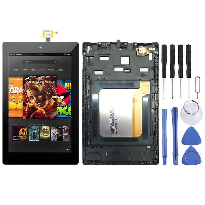 Replacement Phone Parts |  Lcd Screen And Digitizer Full Assembly With Frame For Amazon Kindle Fire Hd 7 2017 Sr043Kl (Black) Replacement Phone Parts Replacement Phone Parts