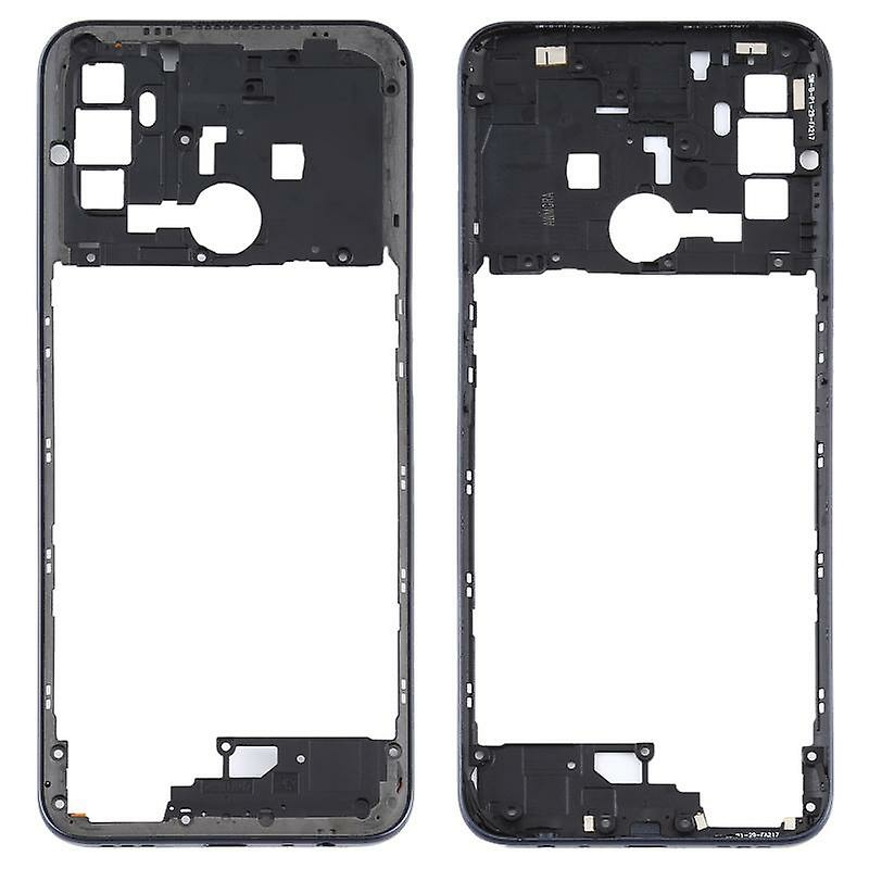 Replacement Phone Parts |  Middle Frame Bezel Plate For Oppo A53(2020) Cph2127(Black) Replacement Phone Parts Replacement Phone Parts