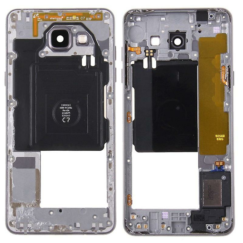 Replacement Phone Parts |  Mittelrahmen Rahmen Kamera Glas Gehäuse Für Samsung Galaxy A5 2016 A510F Schwarz Replacement Phone Parts Replacement Phone Parts