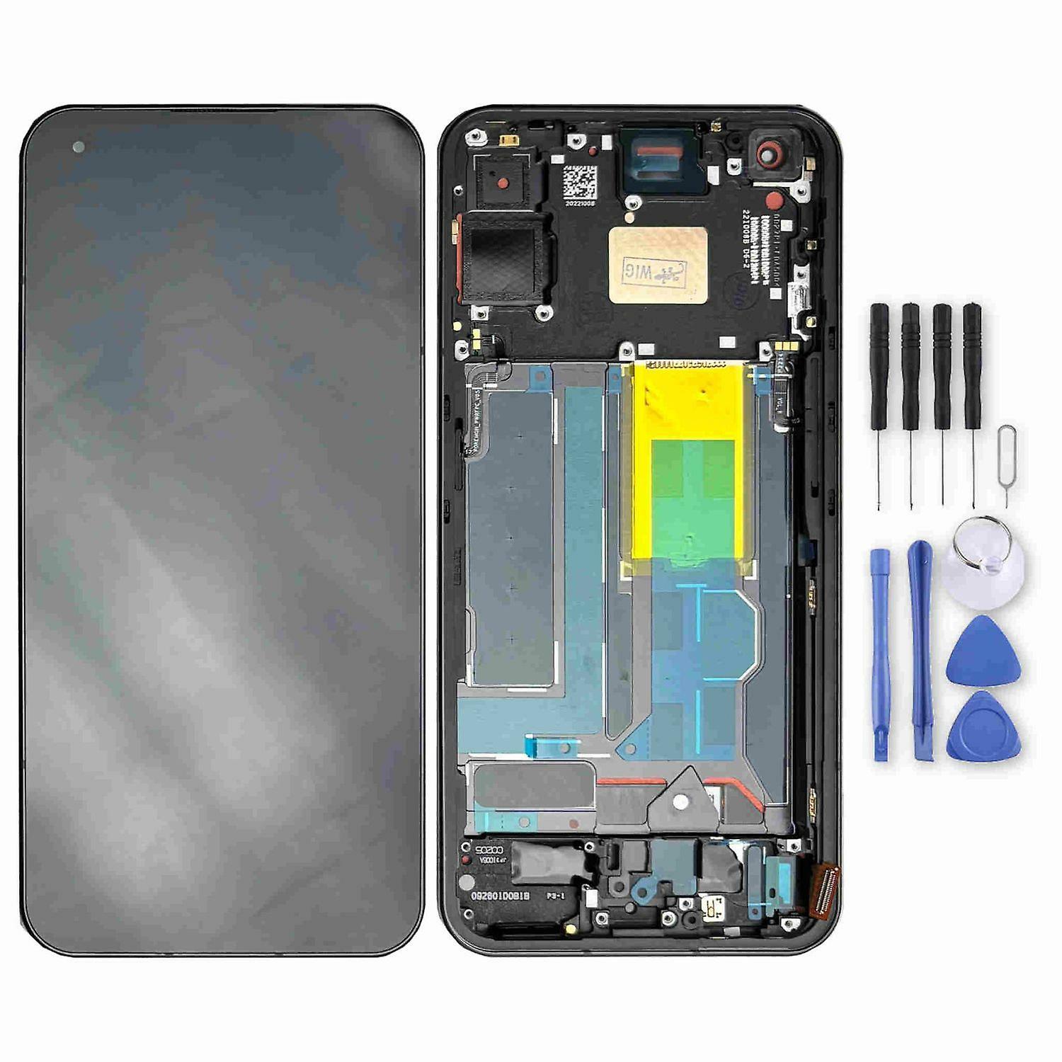 Replacement Phone Parts |  Für Nothing Phone 1 Display Full Lcd Mit Rahmen Einheit Touch Ersatzteil Reparatur Schwarz Replacement Phone Parts Replacement Phone Parts