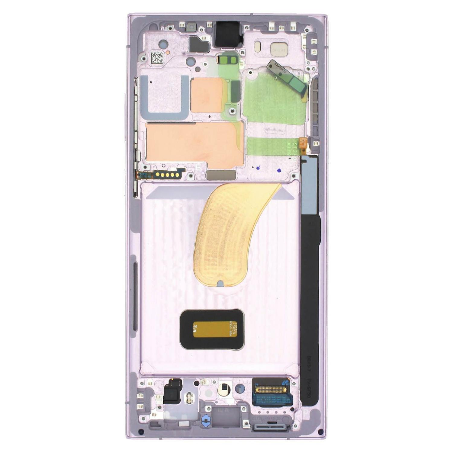 Replacement Phone Parts |  Official Screen Assembly For  S23 Ultra, Touch Screen & Chassis, Lavender Replacement Phone Parts Light Purple