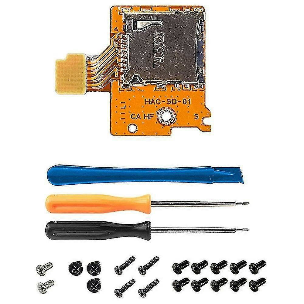 Replacement Phone Parts |  Sd Card Slot Board Replacement Repair Kit Repair Parts For Switch Ns Tf Sd Card Slot Replacement Phone Parts Replacement Phone Parts