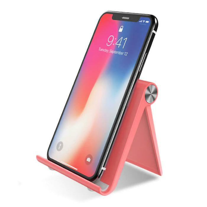 Phone Stands |  Universal Phone Holder Desk Stand – Video Calling Smartphone Holder Desk Stand Pink Phone Stands Phone Stands