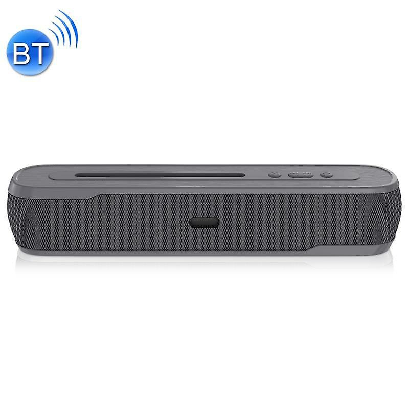 Phone Stands |  Newrixing Nr-9017 Outdoor Portable Bluetooth Speaker With Phone Holder, Support Hands-Free Call / Tf Card / Fm / U Disk(Gray) Phone Stands Phone Stands